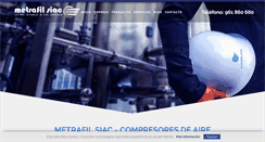 Desktop Screenshot of metrafil.com